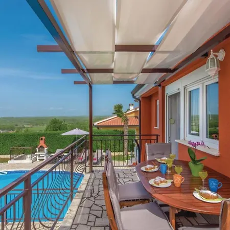 Belvedere For 6 People Near Porec With Sea View And Pet Friendly *