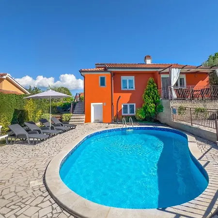 Belvedere For 6 People Near Porec With Sea View And Pet Friendly Villa