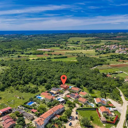 Belvedere For 6 People Near Porec With Sea View And Pet Friendly Villa *