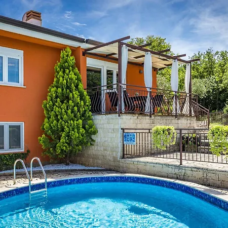 Belvedere For 6 People Near Porec With Sea View And Pet Friendly Vila