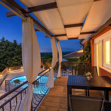 Belvedere For 6 People Near Porec With Sea View And Pet Friendly Villa